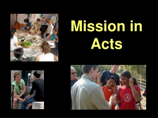 Mission in Acts