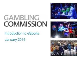 Introduction to eSports January 2016