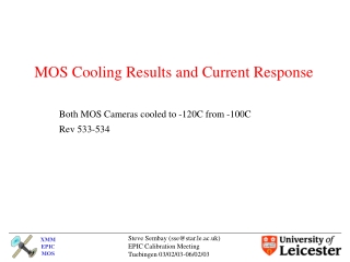 MOS Cooling Results and Current Response