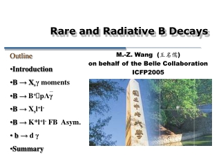 Rare and Radiative B Decays