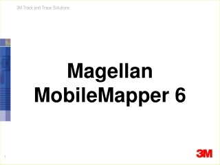 Magellan MobileMapper 6