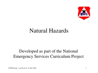 Natural Hazards