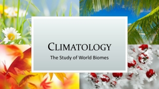 Climatology