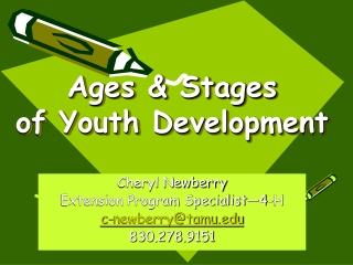 Ages & Stages of Youth Development