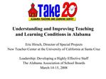 Understanding and Improving Teaching and Learning Conditions in Alabama
