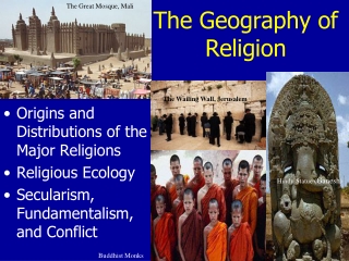 The Geography of Religion