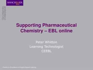 Supporting Pharmaceutical Chemistry – EBL online