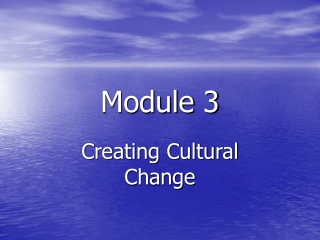 Module 3