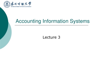 Accounting Information Systems