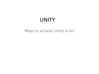 UNITY