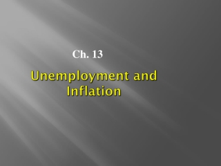 Unemployment and Inflation