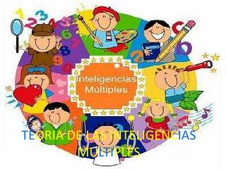 TE ORIA DE LAS INTELIGENC IAS MU LTI PLES