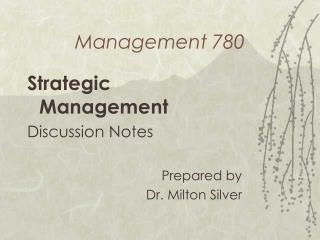 Management 780