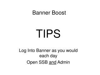 Banner Boost