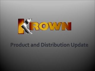 Product and Distribution Update