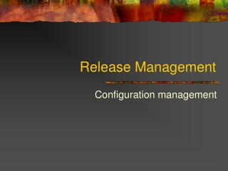 Release Management