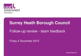 Surrey Heath Borough Council