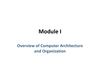 Module I