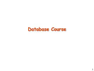 Database Course
