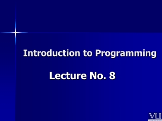 Introduction to Programming