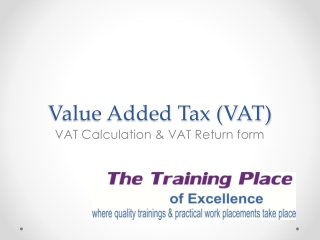 Value Added Tax (VAT)