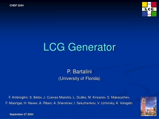 LCG Generator