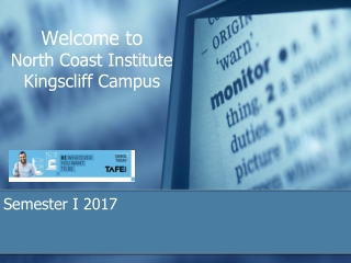 Welcome to North Coast Institute Kingscliff Campus