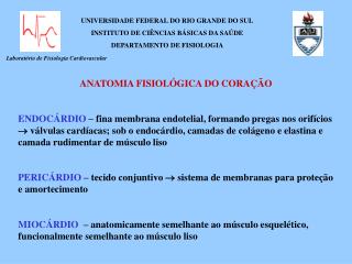 Laboratório de Fisiologia Cardiovascular