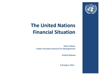 The United Nations Financial Situation