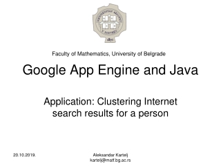 Google App Engine and Java