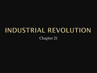 Industrial Revolution