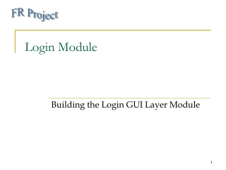 Login Module