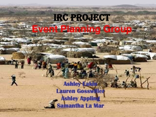 IRC PROJECT Event Planning Group