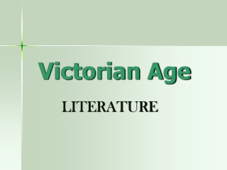 Victorian Age