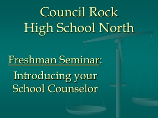 Council Rock High School North