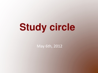 Study circle