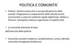 POLITICA E COMUNITA