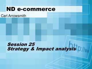 ND e-commerce