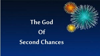 The God Of Second Chances