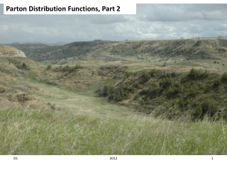 Parton Distribution Functions, Part 2