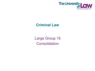 Criminal Law