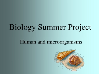 Biology Summer Project