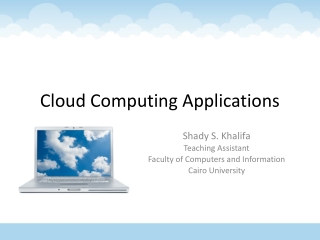 Cloud Computing Applications