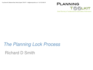 The Planning Lock Process