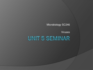 Unit 5 Seminar