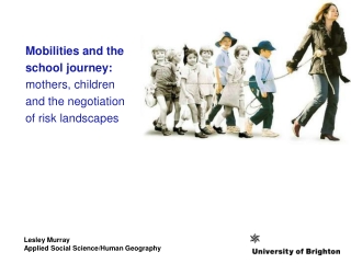 Mobilities and the school journey: mothers, children and the negotiation of risk landscapes