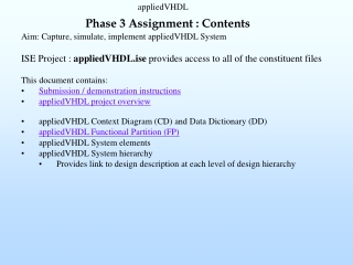 Aim: Capture, simulate, implement appliedVHDL System