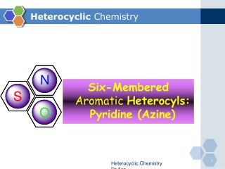 Heterocyclic Chemistry