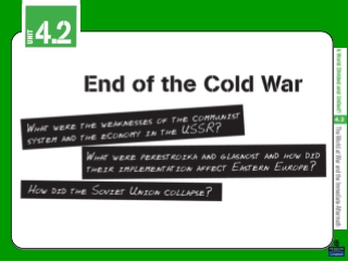 What were the weaknesses of the communist system and the economy in the USSR?