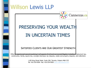 Willson Lewis LLP